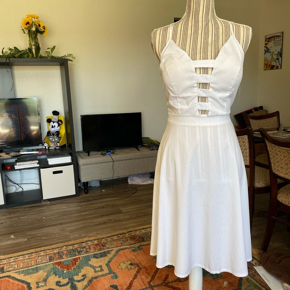 White dress